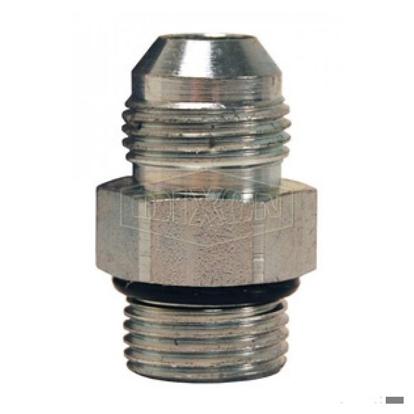 Dixon O-Ring Boss, 1-5/16-12 x 1-5/8-12 Nominal, Male JIC x Male SAE, Steel, Domestic 1231-16-20 - main